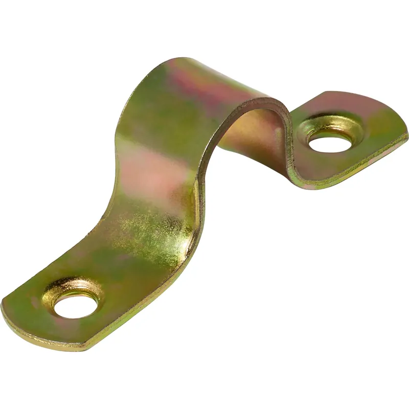 Staffa per tubo acciaio zincato 15x13 mm giallo Nieuw