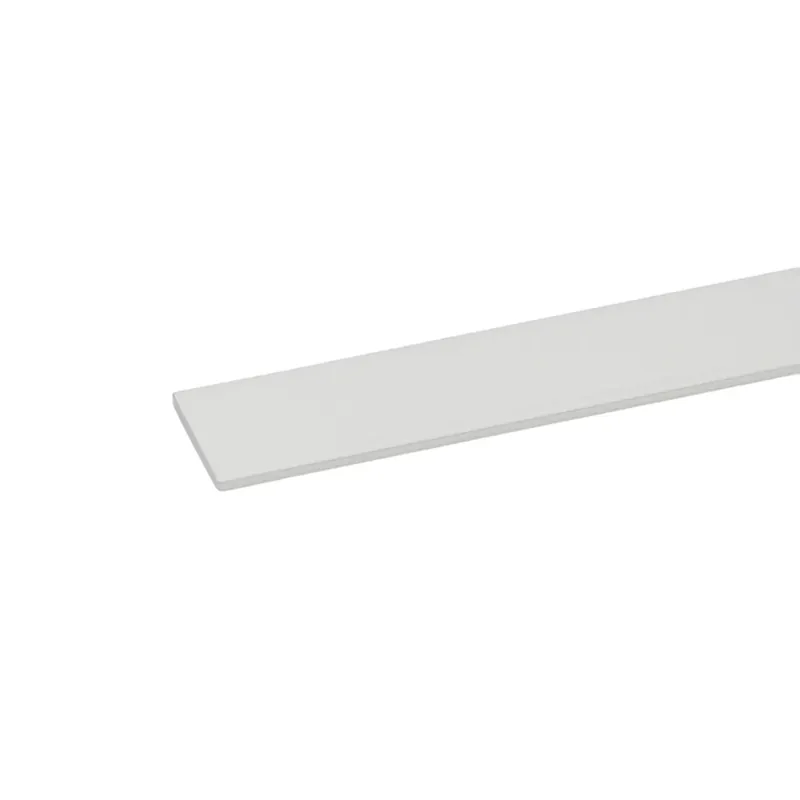 Rechtstreeks Van De Fabrikant Profilo piatto 2 m 30x2 mm alluminio bianco