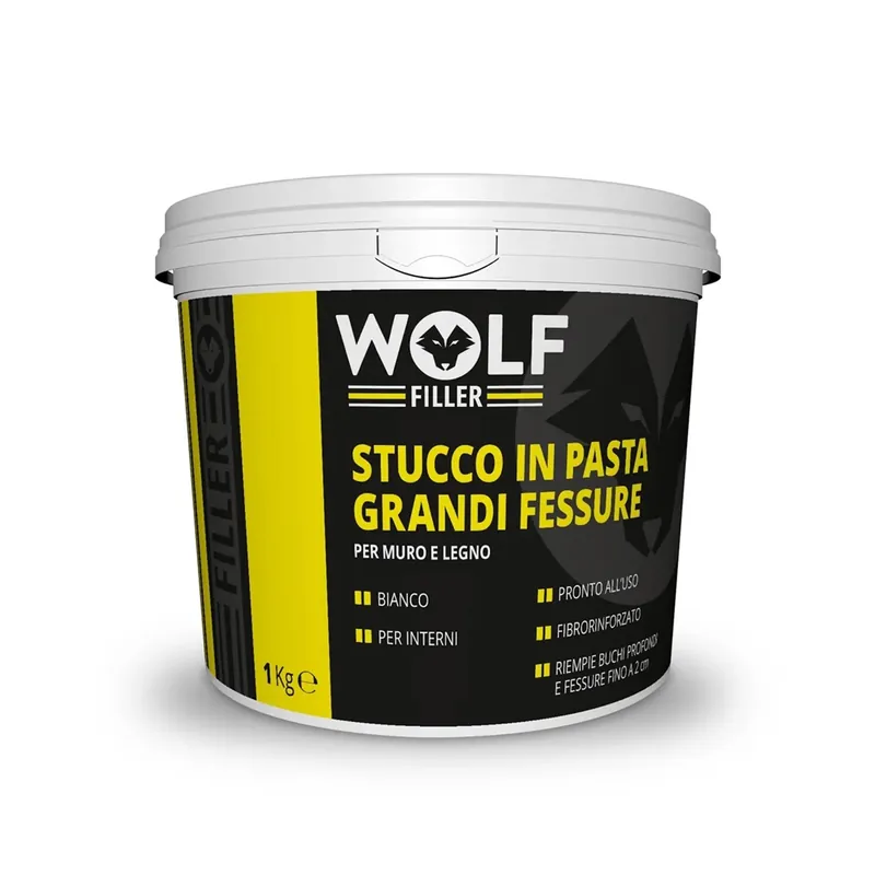 Stucco Grandi fessure per interno per buchi fino a 2 cm 1 Kg Merkproduct