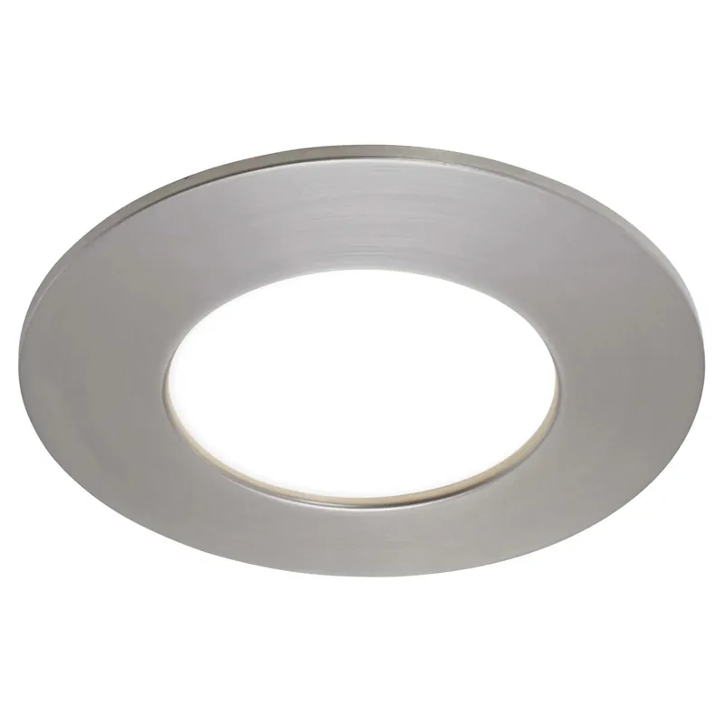 Faretti da incasso LED Flat In nichel satinato Ø 8,5cm 5W Laatste Kans