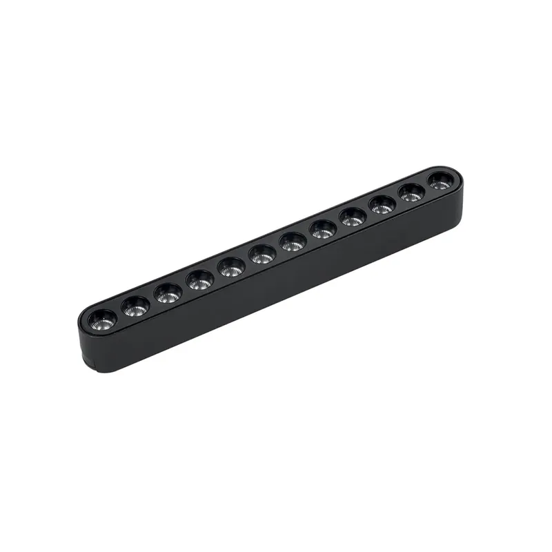 Lampada LED lineare Bernini-line22c-ugr orientabile 12 W 1440 lm 3000 K nero Laatste Kans