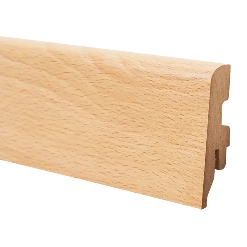 Gratis Retour Battiscopa in rovere 60 mm x 20 mm Lunghezza 2600 mm