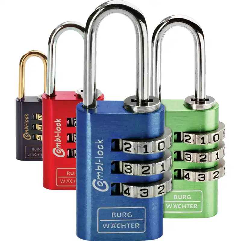 Lucchetto a combinazione regolabile alluminio Combi Lock Fun 88 20 Burg-Wächter Nieuw