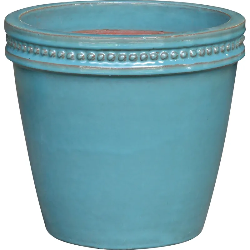 Portavaso in ceramica smaltata Verde 30x30x27 cm Must-Have