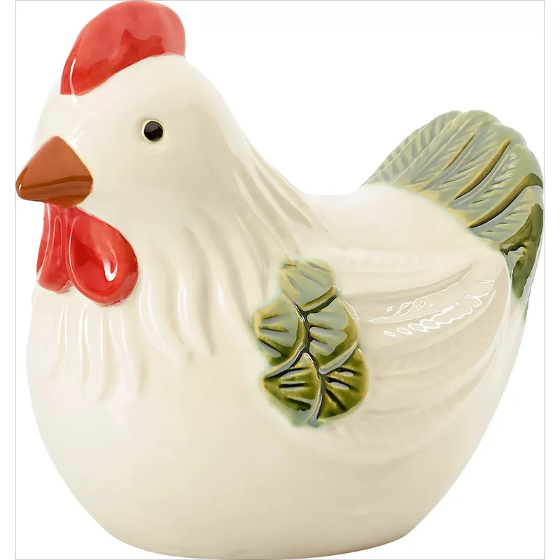 Figura decorativa gallina seduta 17 cm Express Levering