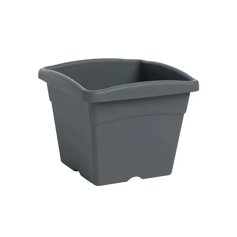 Superprijs Vaso Festo Plastecnic 30 cm grigio fumo light