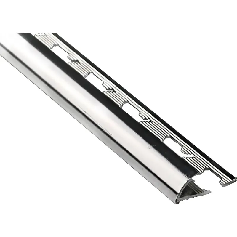 Weekendaanbieding Profilo terminale a quarto di tondo alluminio anodizzato 8 mm x 1 m