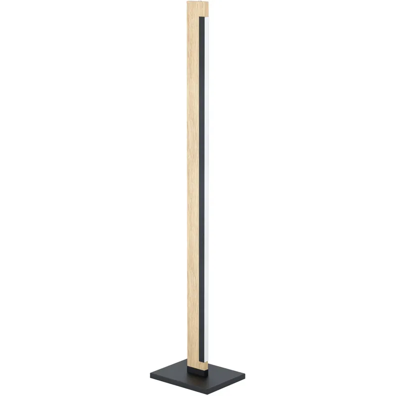 Gereduceerde Prijs Lampada a stelo Eglo LED Camacho Naturale Nero