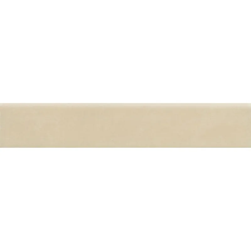 Korting Battiscopa in gres porcellanato Glamour Creme 8x45 cm