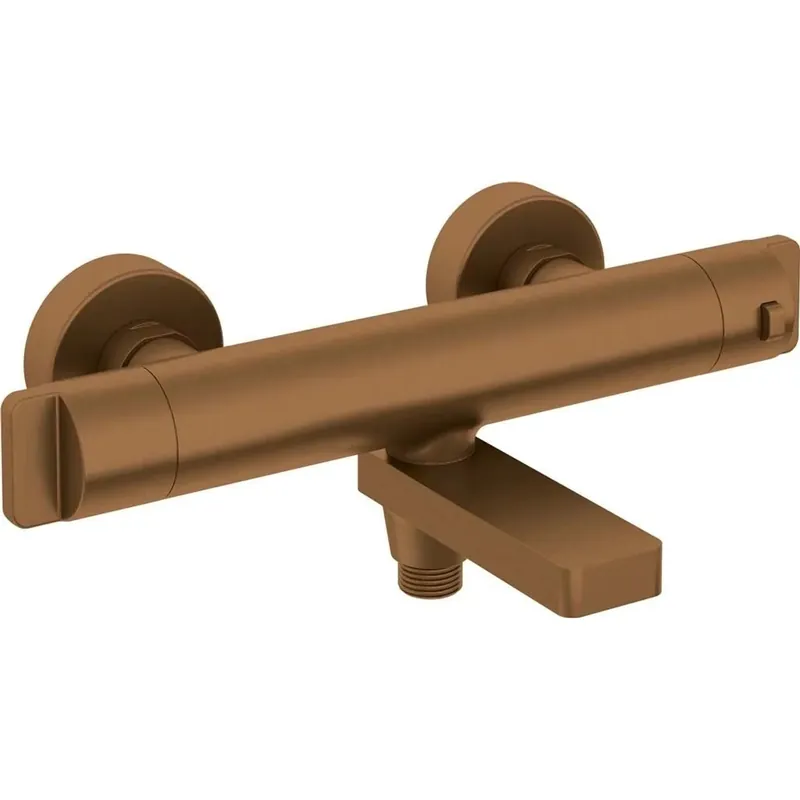 Aanbieding Miscelatore vasca termostatico Idrostile Camarioca bronzo spazzolato