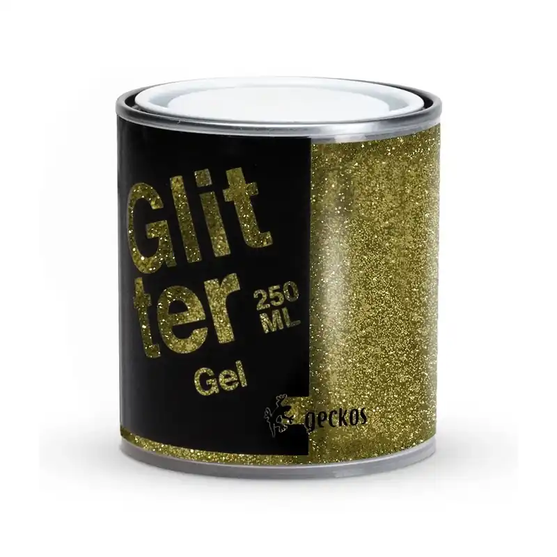 Glitter in gel Oro 250 ml Nieuw