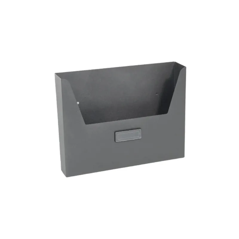 Laatste Versie Cassetta porta pubblicità in acciaio verniciato 255x340x50 mm grigio