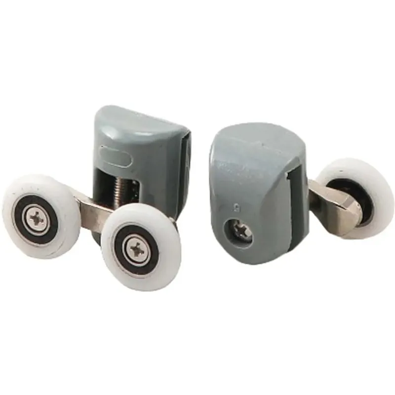 Rulli superiori doppi box doccia vetro 5 mm Idrostile ø23 mm grigio Superprijs