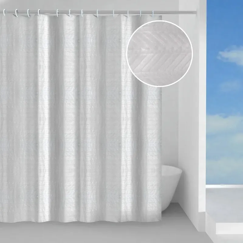 Finale Uitverkoop Tenda doccia Neve in tessuto 180x200 cm bianco