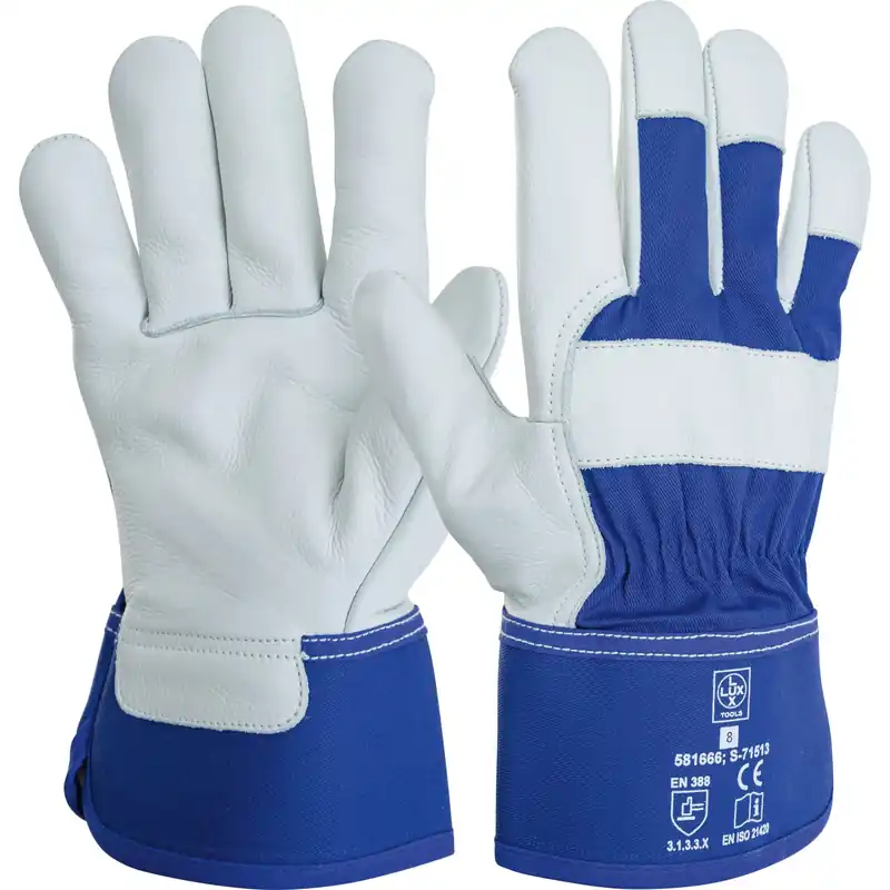 Guanti da lavoro in pelle tg 8 Premium