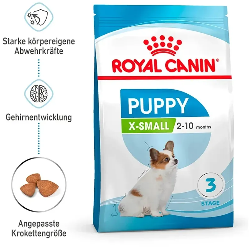 Cibo secco per cani Royal Canin Puppy X-Small 1,5 kg Aanbieding