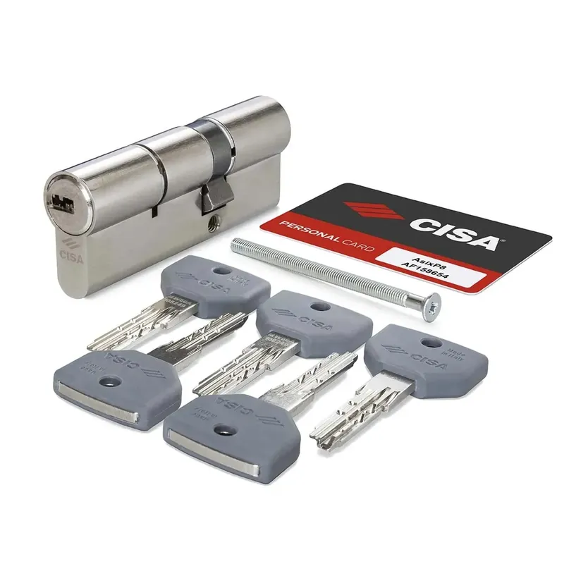 Laatste Versie Cilindro europeo di sicurezza Cisa Asix P8 misura 35/50 mm