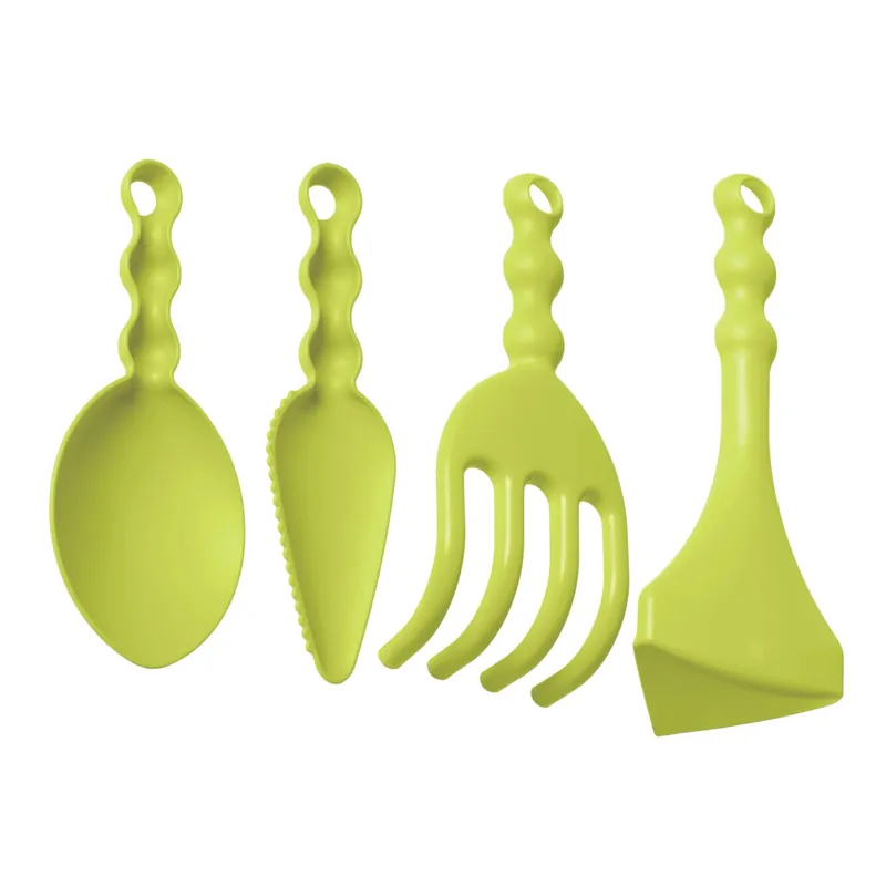 Set 4 mini attrezzi Garden Tools lime Betrouwbaar