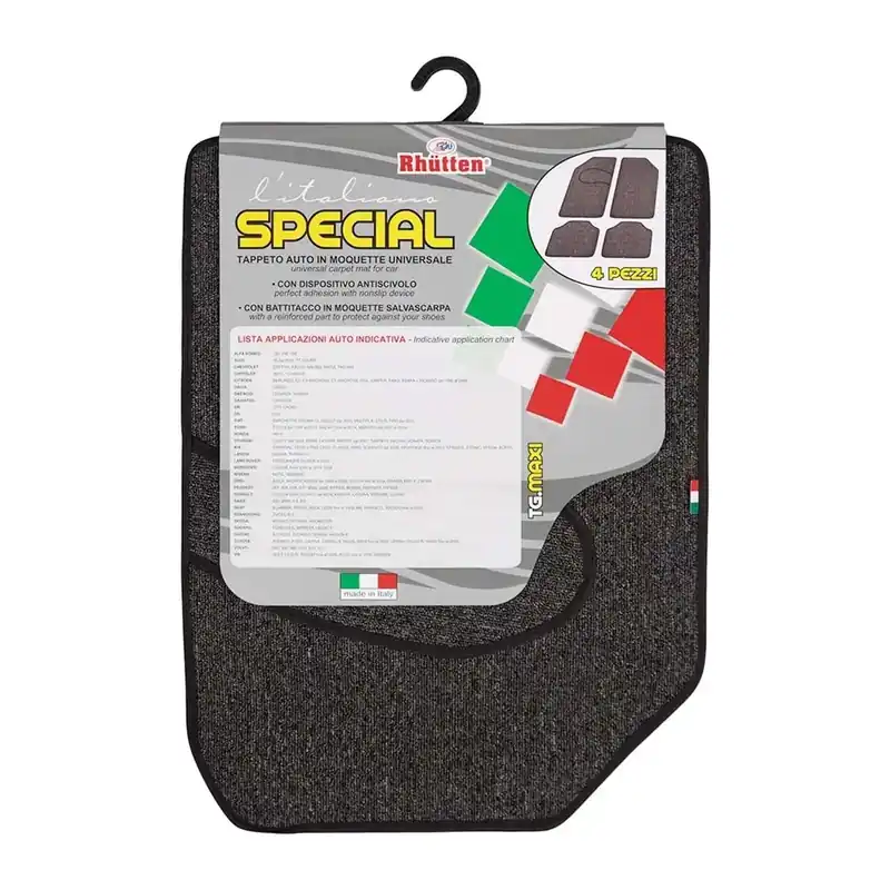 Tappeto auto moquette Italiano Special Maxi 4 pz Dagaanbieding