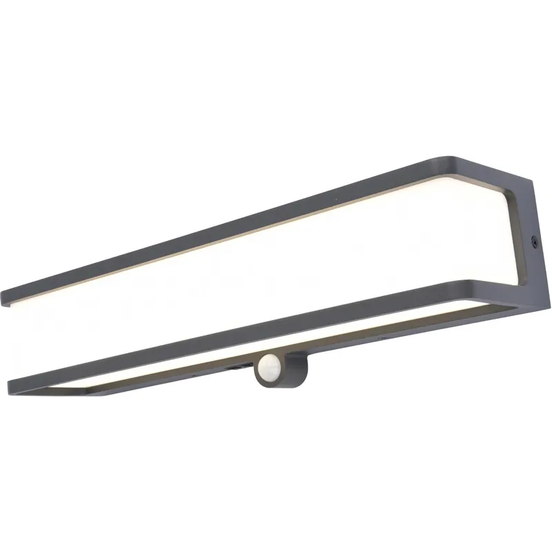 Dagaanbieding Applique solare da esterno LED Lutec Doblo 16,5 W 1200 lm 35x9x9 cm