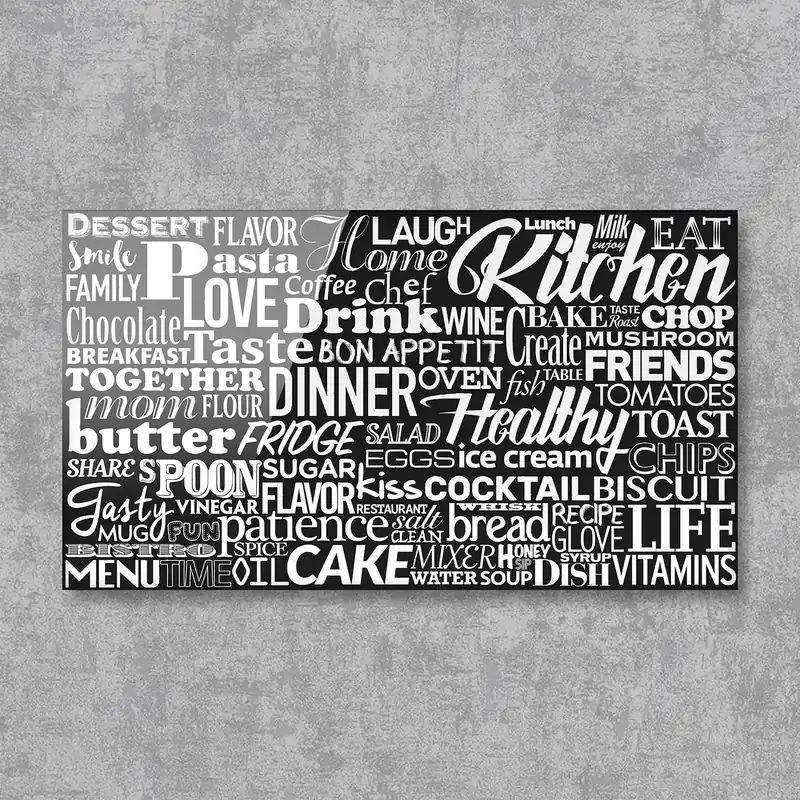 Bestseller Paraschizzi in vetro lettering 5 x 800 x 450 mm