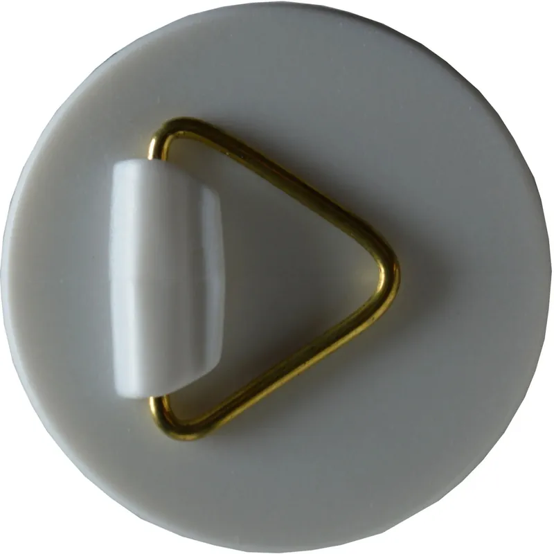 Ganci adesivi Ø 4 cm kit 2 pz Op = Op