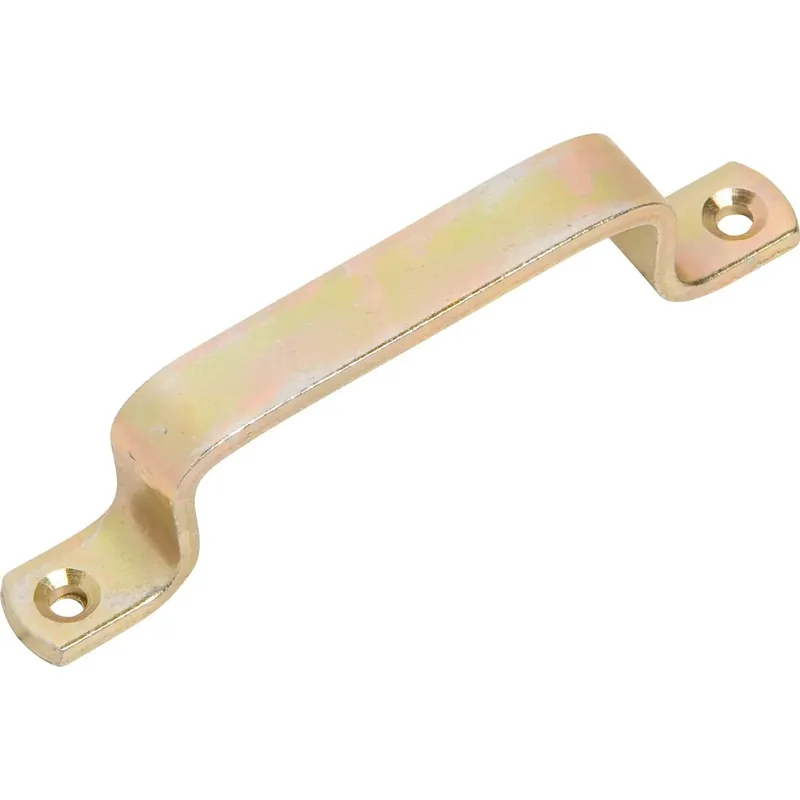 Laatste Kans Maniglia porta acciaio zincato 110x13,5 mm giallo