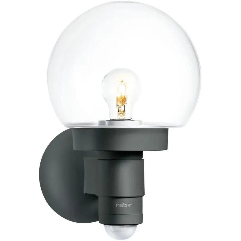 Fabrieksprijs Lampada LED con rilevatore L 115 S 26x21,5x33 cm nero