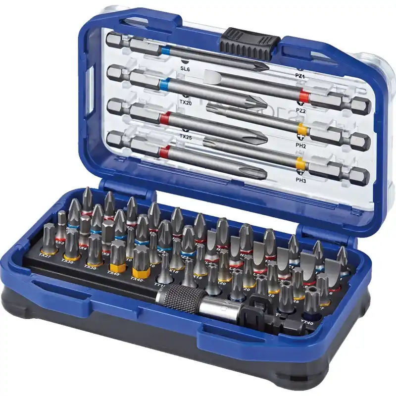 Flitsaanbieding Set di bit LUX-TOOLS 56 pz