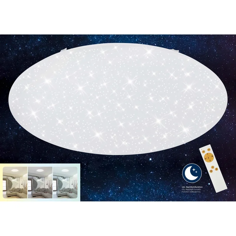 Plafoniera LED VERB 9700 lm CCT Ø 76 cm Actieprijs