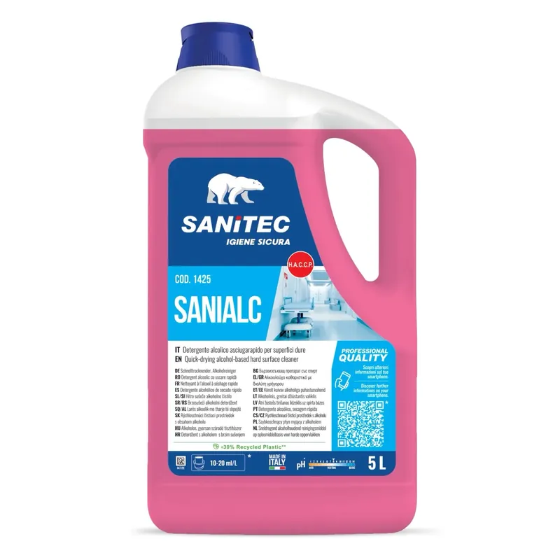 Rechtstreeks Van De Fabrikant Detergente mulisuperfice Sanialc 5 l