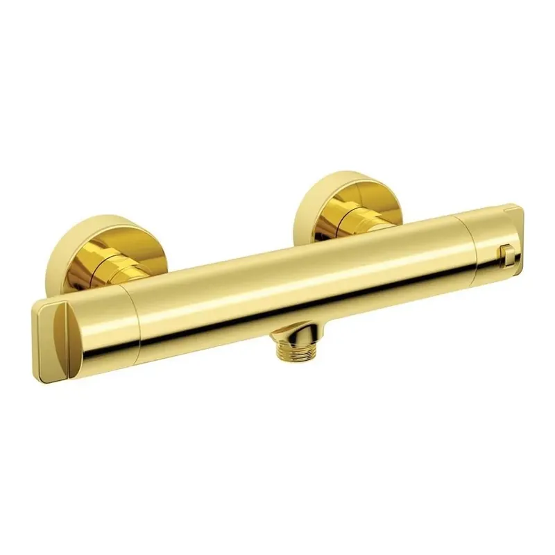 Koop Online Miscelatore doccia termostatico Idrostile Camarioca oro