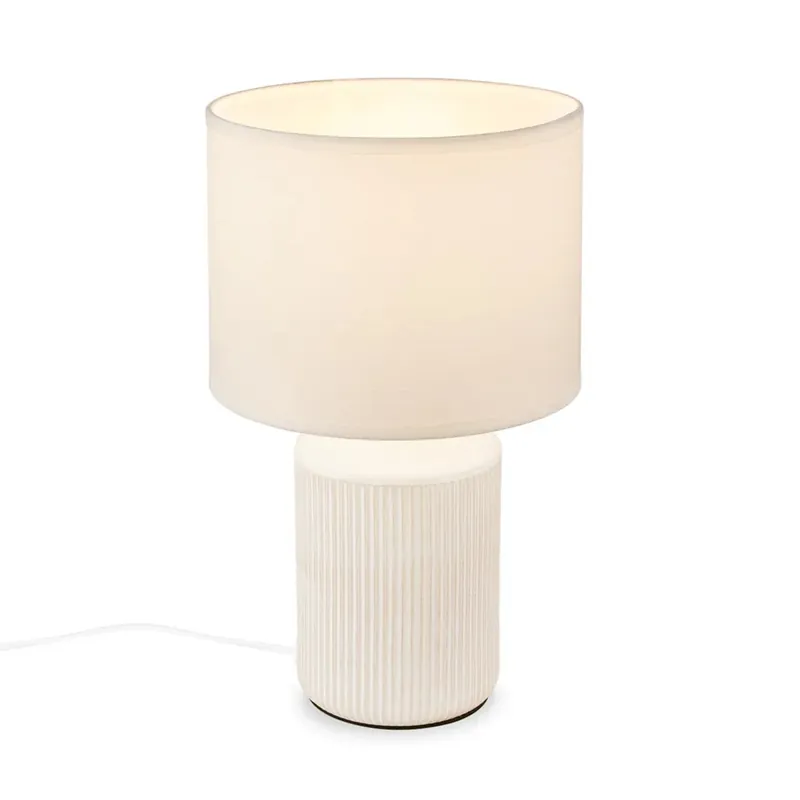 Koop Online Lampada da tavolo Ino H 39 cm bianco