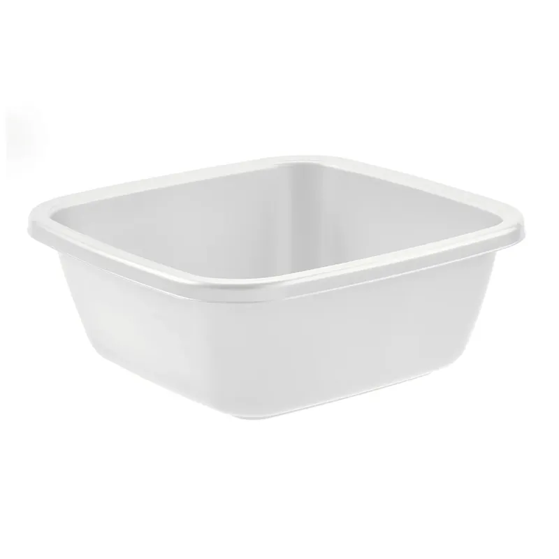 Rechtstreeks Van De Fabrikant Bacinella in polipropilene Tontarelli 34x34 cm bianco