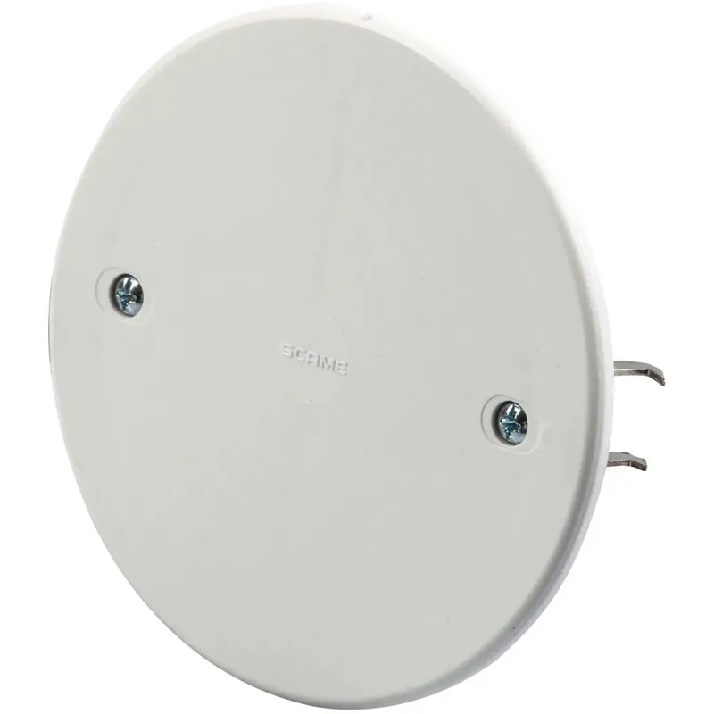 Uitverkoop Coperchio per scatole tonde da incasso ø 80 mm bianco 2 pz