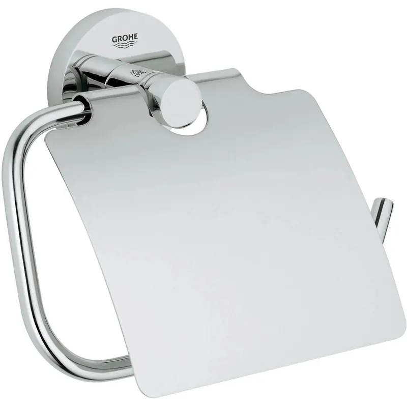 Porta carta igienica con coperchio Grohe Essentials cromo Beperkte Voorraad