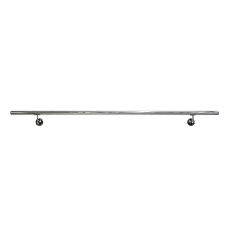 Corrimano 2 m acciaio inox lucido con kit di montaggio Shop Nu