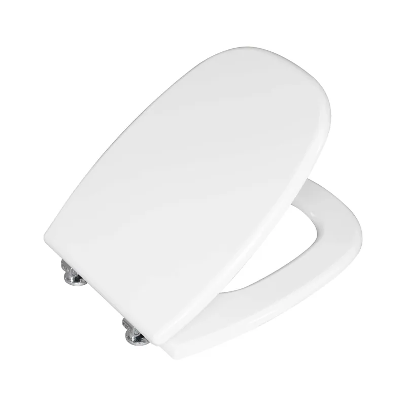 Hete Deal Copriwater ovale Square in mdf bianco