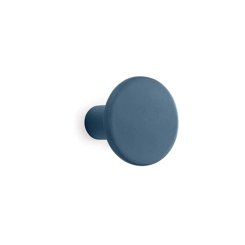 Finale Uitverkoop Gancio in poliresina rotondo colore blu scuro diametro 8 cm