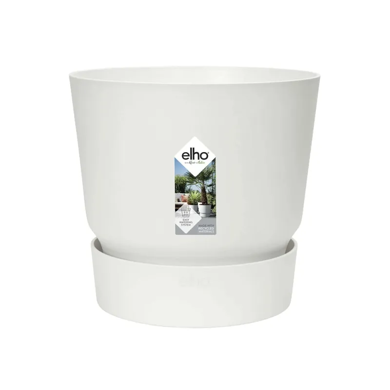 Vaso Elho Greenville Round Bianco Ø 14 x B 14 x H 13 cm esterno Aanbieding