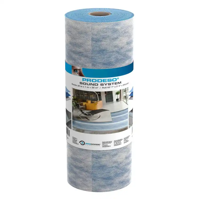 Beperkt Aanbod Membrana desolidarizzante - insonorizzante Prodeso Sound rotolo 1x20 m