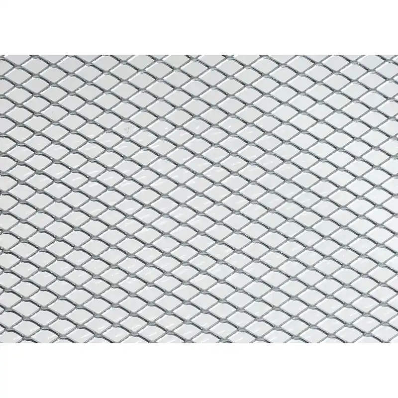 Laatste Kans Lamiera stirata 500x500 mm fori 6x3,3 mm acciaio