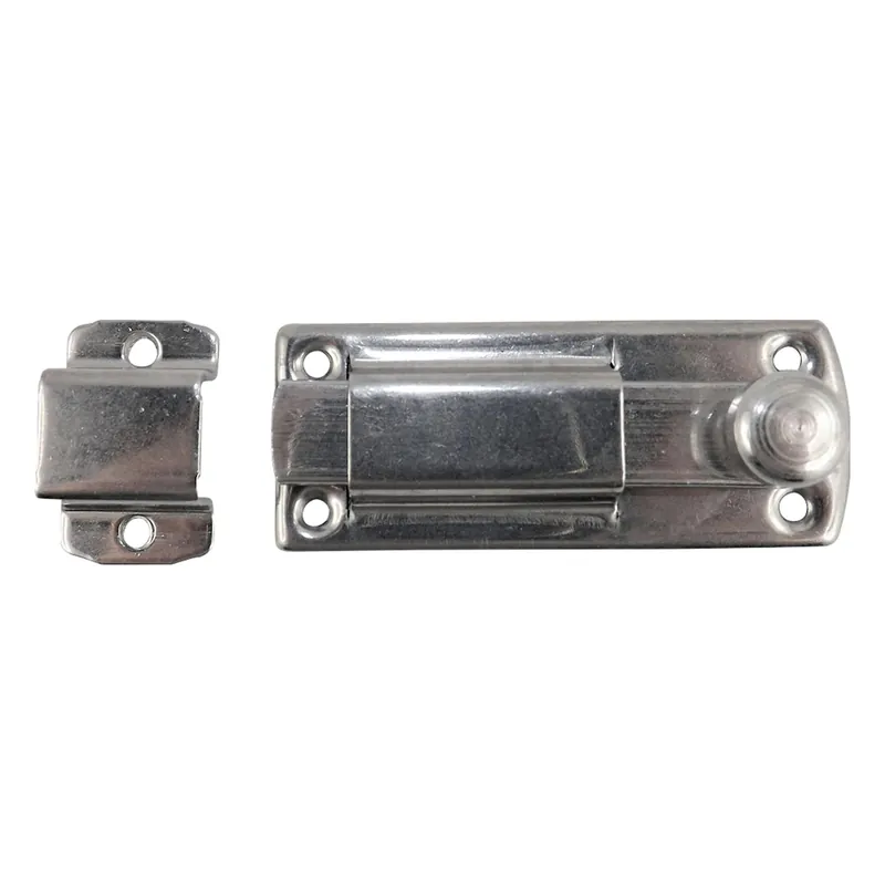 Catenaccio trasversale in acciaio inox con pomolo 80 mm x 27 mm Voordeelprijs