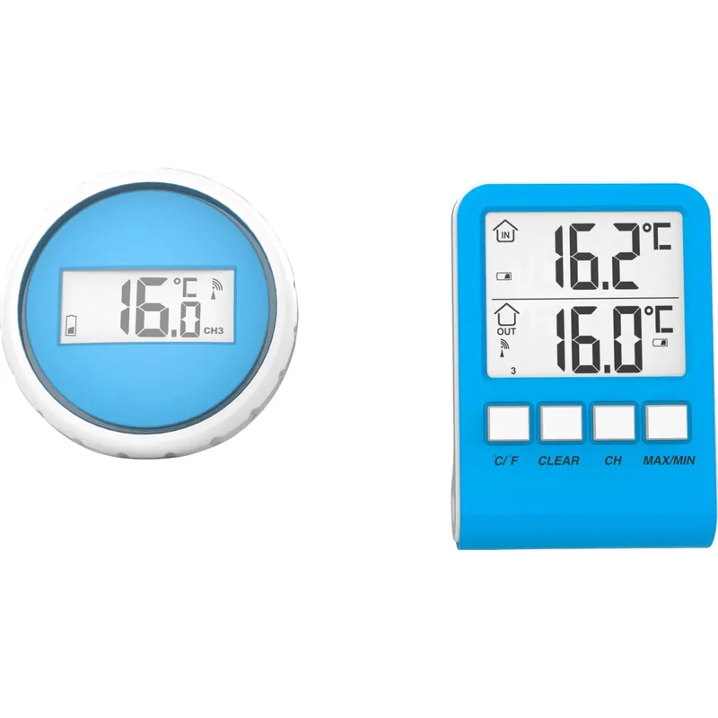 Hoge Kwaliteit Termometro piscina wireless digitale Heissner 60 m