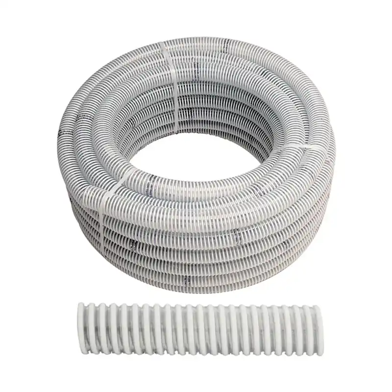 Laatste Kans Tubo irrigazione spiralato Ø 51 mm al taglio bianco