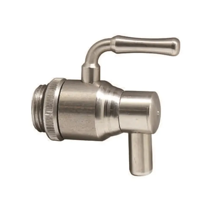 Rubinetto inox olio a sfera con bocchello drop top antigoccia Hoge Kwaliteit