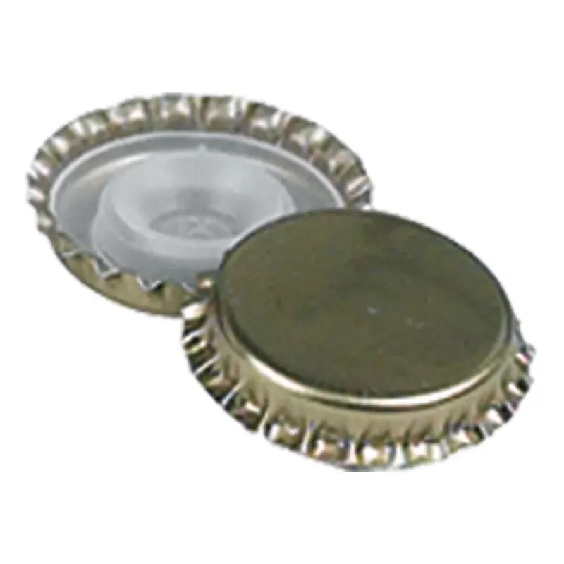 Tappi a corona con bidule corto oro Ø 29 mm 200 pz Aanbieding