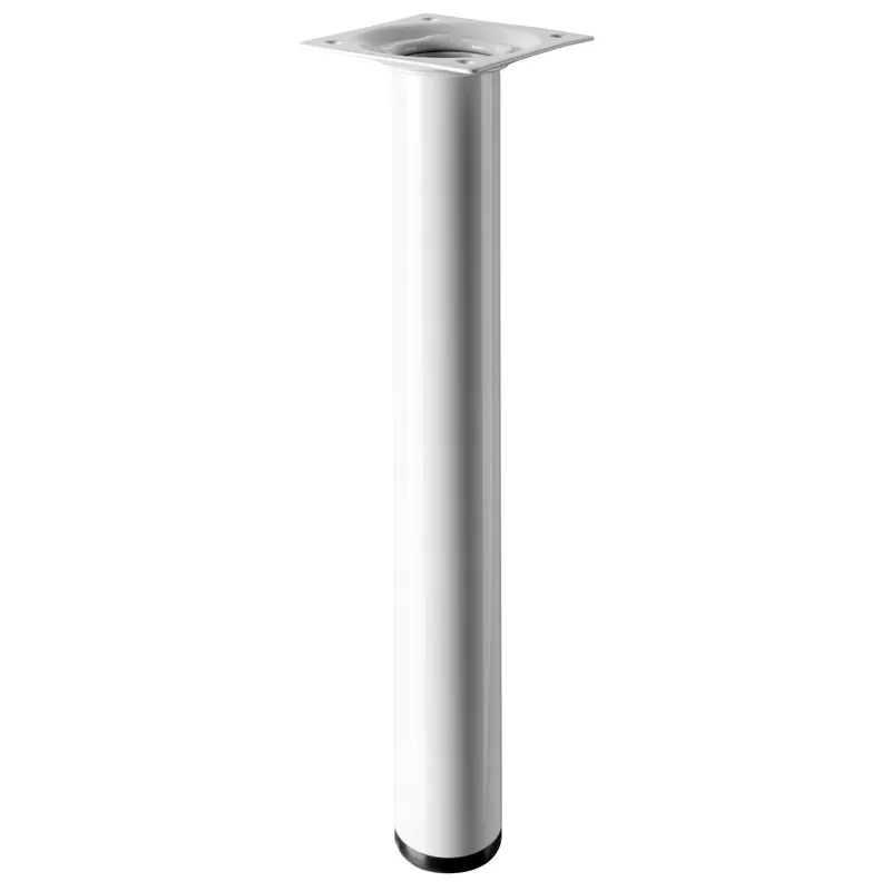 Gamba da tavolo Hettich bianca Ø 30 x 250 mm Laatste Versie