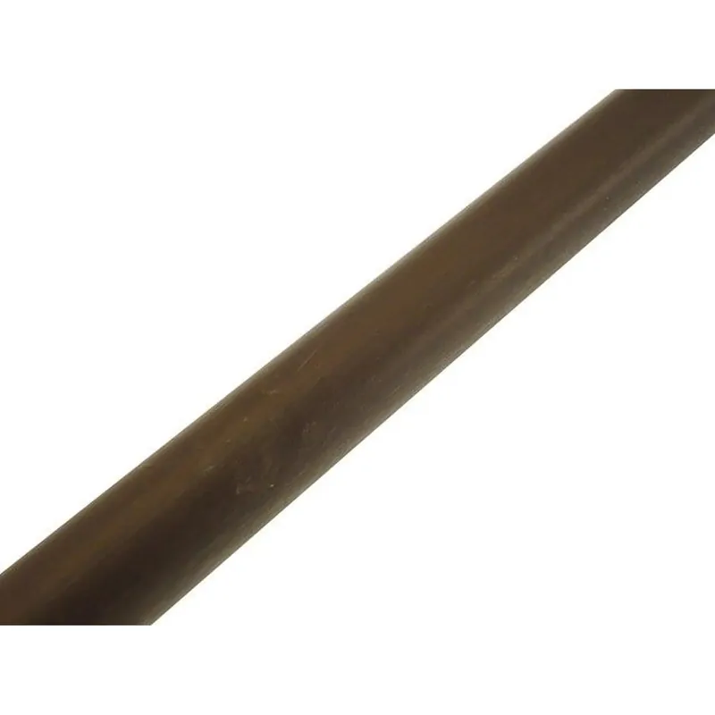 Flitsaanbieding Bastone per tenda in legno 200 cm noce Ø 35 mm