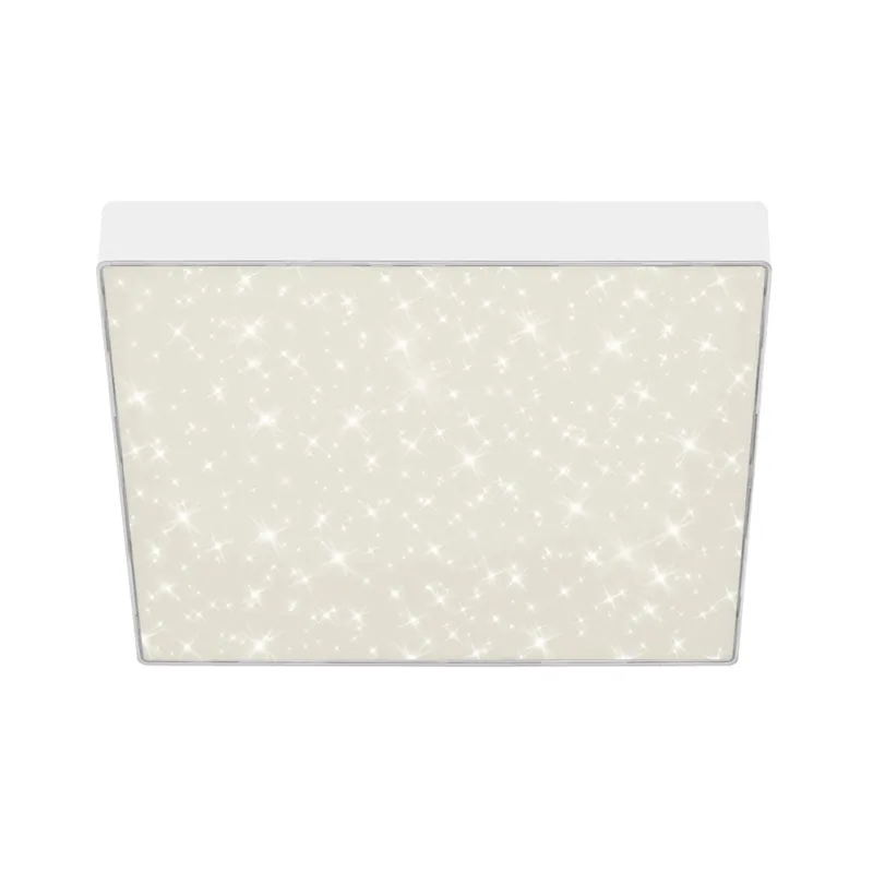 Favoriet Plafoniera LED Flame Star bianco 28,7x28,7 cm 21W